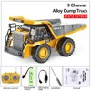 (Akeleo)Remote Control Excavator Toy Set 2.4GHz 680, ideal gift for