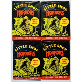 1986 Topps LITTLE SHOP OF HORRORS Unopened Vintage Wax Pack