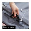 nuosen Travel Clothes Washing Line, Extendable Travel Clothes Line with
