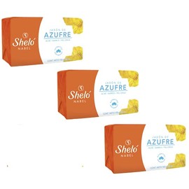 Paquete Con 3 Jabones De Azufre De 100g Cutis Graso Antiacné limpieza facial sheló nabel