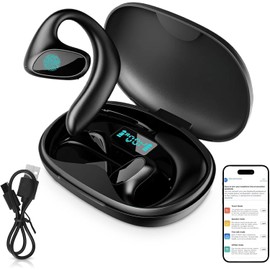 Language Translator Earbuds(Music/Calling), Update 150 Languages High Accuracy Real Time Translation Earphones, Bluetooth Voice Translator Earbuds with Long Playtime