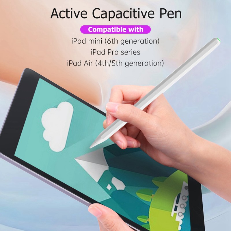 Active Capacitive Pen Stylus Pen with Magnetic Charging Palm Rejection
