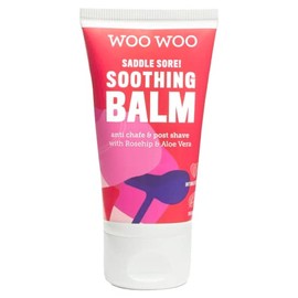 WOOWOO Saddle Sore! Soothing Balm - Vegan Anti-Chafing & Post-Shave Balm with Rosehip Oil & Aloe Vera for Sensitive & Intimate Skin Care | 50 ml