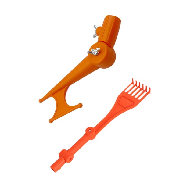 Colcolo Mini Rake Roof Leaf Helper Lightweight Practical Convenient Leaf