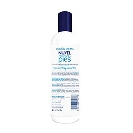 Nuvel Crema Refresca Pies y Piernas Cansadas  Alivio Instantneo con Mentol y Alcanfor  Efecto Fro y Relajante - 250 ml                                