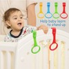 LEADSTAR Rings for Cribs, 6 Pieces Baby Hand Rings Handle