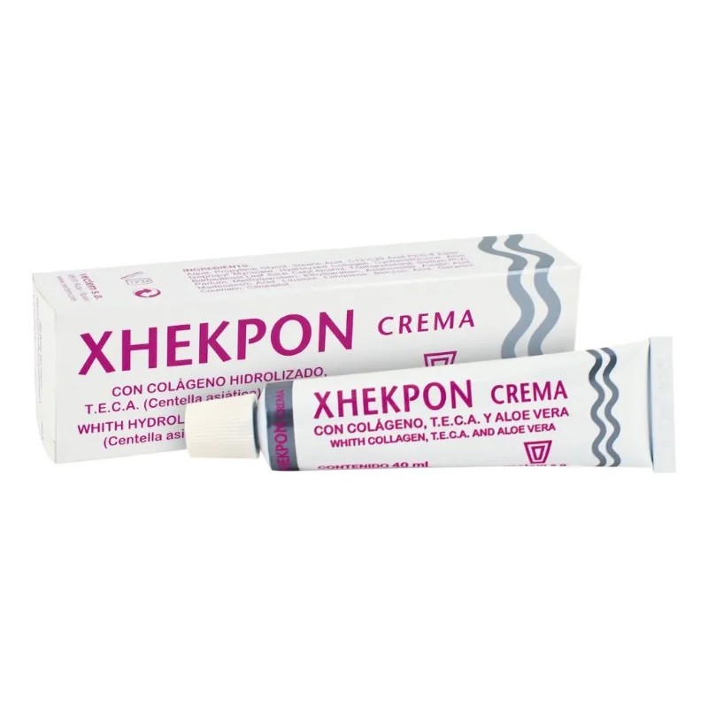 Xhekpon Crema Antiedad Facial Cuello Y Escote Colágeno Aloe