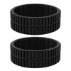 OTOTEC 2 Pcs Cleaning Robot Rubber Replacement Tires Compatible with