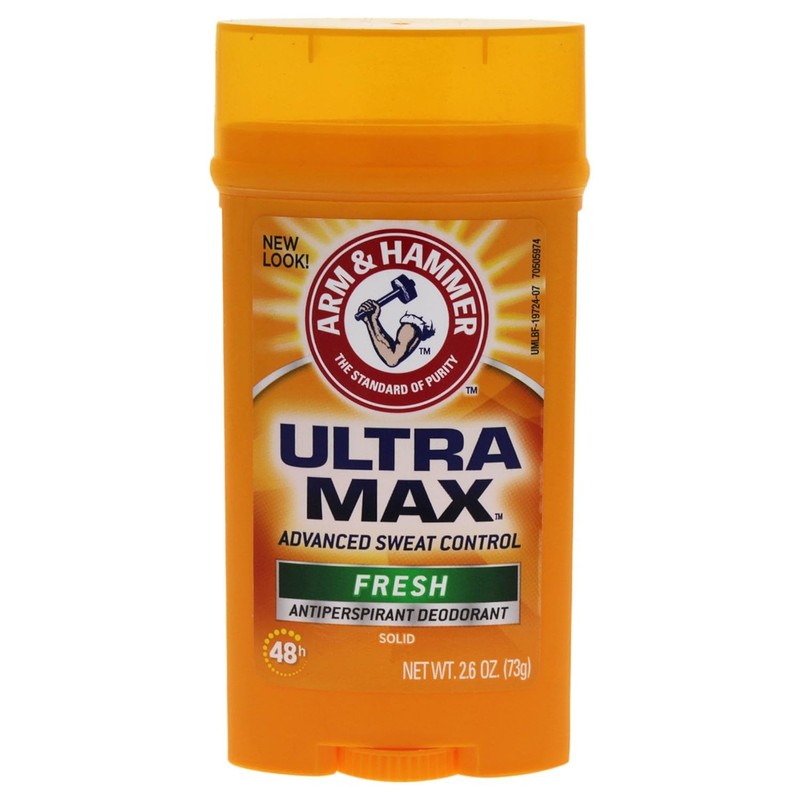 Arm & Hammer Ultra Max Invisible Solid Antiperspirant Deodorant, Fresh,