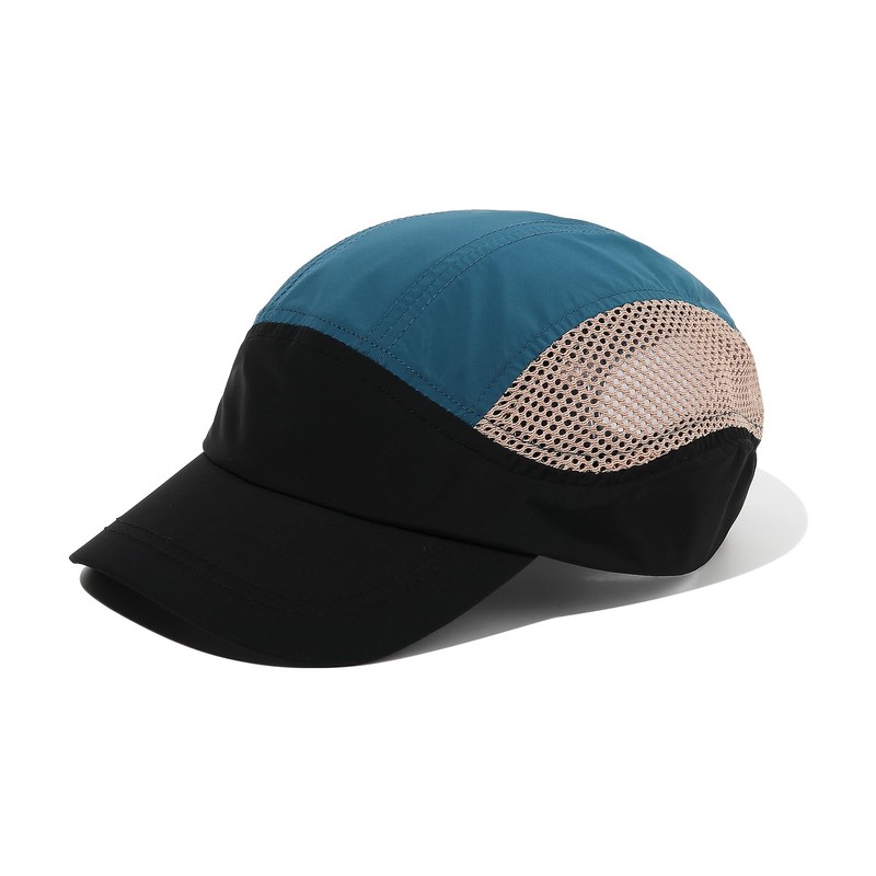 CLAPE Breathable Mesh Baseball Cap Men's Short Brim Baseball Cap