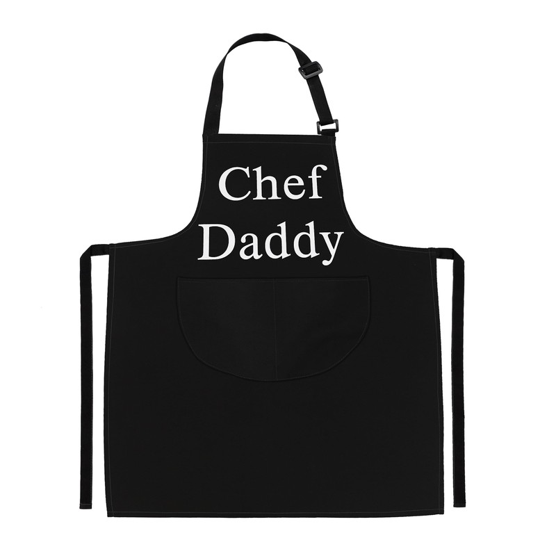 LINEN CLOSET® Chef Daddy Apron for Men Funny Aprons Professional