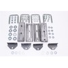 4 x 8" Galvanized Swivel Bunk Bracket Kit Compatible For