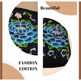 RuiLuxe Multicoloured,Emroidered Hand bag,Lady's Vintage Bags,Double Compartments Tote,Double Layered Zipper Carrying Bag.Light Weight,Beautiful Ethnic Style,Tote Bag