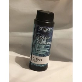 Redken 3x Redken Color Gel Lacquers Clear 2oz/e-Low ammonia- Shine