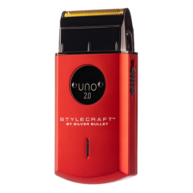 StyleCraft by Silver Bullet Uno 2.0 Single Foil Shaver Red