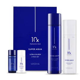 Missha Super Aqua Ultra Hyaluron 2-Piece Set / 미샤 수퍼아쿠아 울트라 히알론 2종 세트