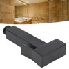 Sink Sprayer Stainless Steel Squared Electroplated Black Large Flow Bidet