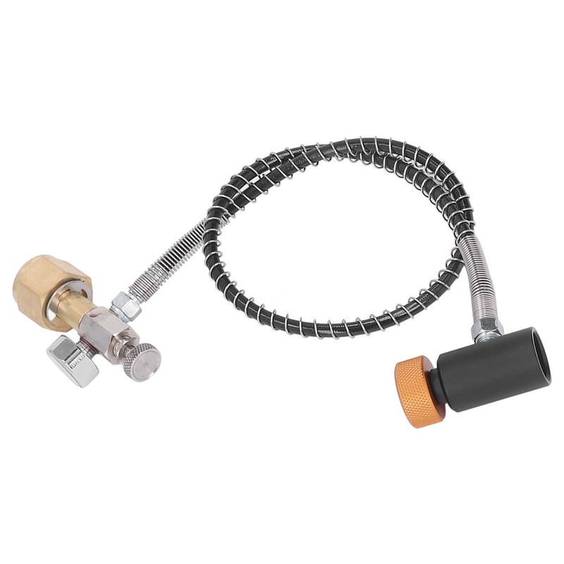 Soda Remote Hose CO2 Tank Cylinder Refilling Adapter with 24
