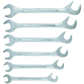 Jumbo Angle Wrench SAE 6 Piece Set 60° and 15° offset open ends