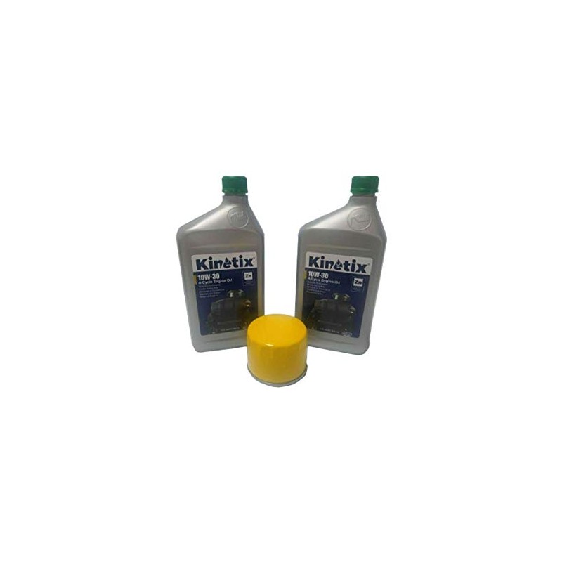 Replacement Oil Change Kit Filter AM125424 2 Quarts 10W-30 TY22029