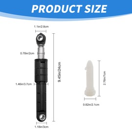 Hoypeyfiy 5304485917 Washer Shock Absorber, Replacement for Frigidaire Washers, Replaces 131268200