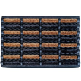 FOOTMATTERS Ninamar Mud Scrubber Tray Mat - 29.5 x 17.5 inch - 3 Pack