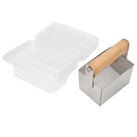 Beekeeping Cutter Set Stainless Steel Rectangular DieCutting Durable Corrosion Resistant Honey Cutter with Box