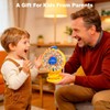 Daily Pill Organizer with One-Touch Button & Child Lock for