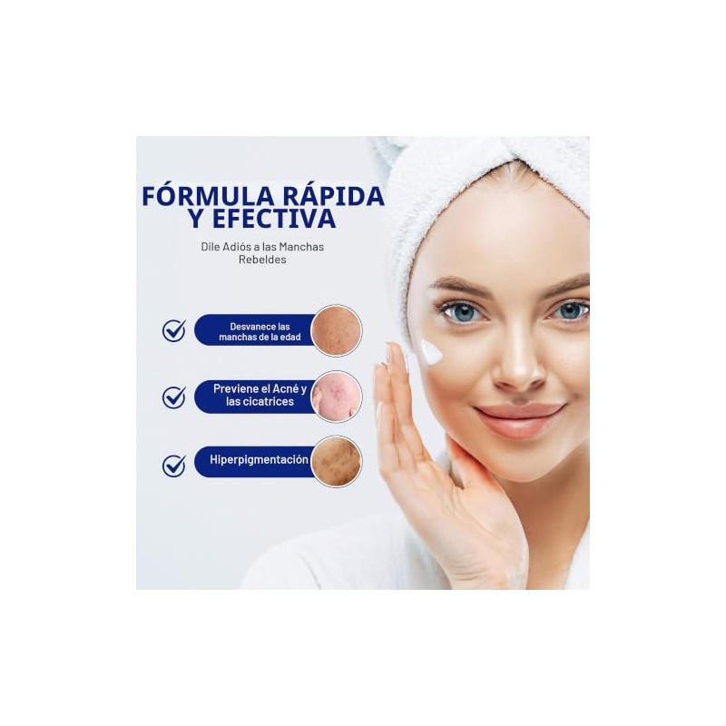 Eliminador Manchas Oscuras Mujeres Hombres Crema Correctora Mágica Todas Pieles