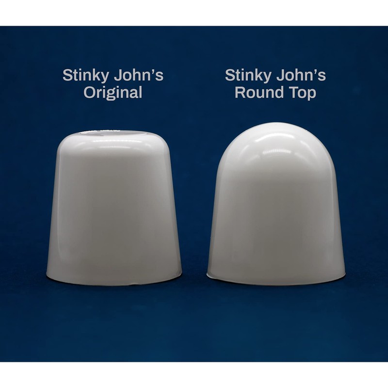 Stinky John's Tall Toilet Bolt Caps: Don't Cut Those Bolts!