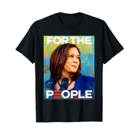 Harris Walz 2024 For The People Kamala Harris Tim Walz 2024 T-Shirt