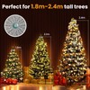 Christmas Tree Lights, 2Mx16 Xmas Tree Lights 400LED Christmas Lights