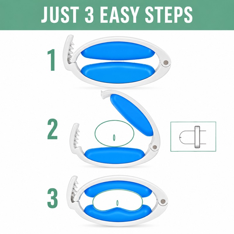 Adjustable Male Incontinence Clamp for Urinary Leakage – Soft Cushion