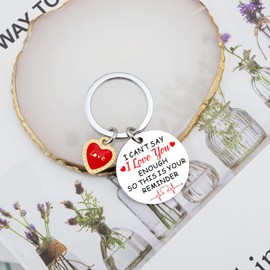 Valentines Day Gifts For Her Him Gifts For Boyfriend Girlfriend Husband Wife Couple Keychain Birthday Gifts For Men Romantic Wedding Anniversary Birthday Gifts For Her HimFor Women Stocking Stuffer