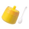 Gatuida Ceramic Condiment Jar Set Salt Shaker Seasoning Containers Bottle