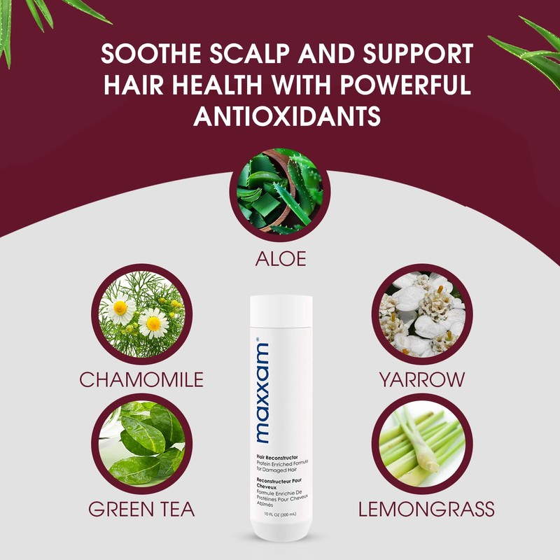 Maxxam Reconstructor Deep Hair Conditioner for Damage Control, Protein Enriched