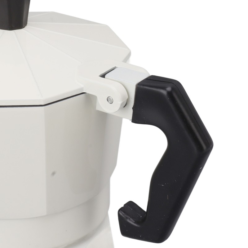 Stovetop Moka Pot Italian Hand Brewed Coffee Maker Aluminum Alloy