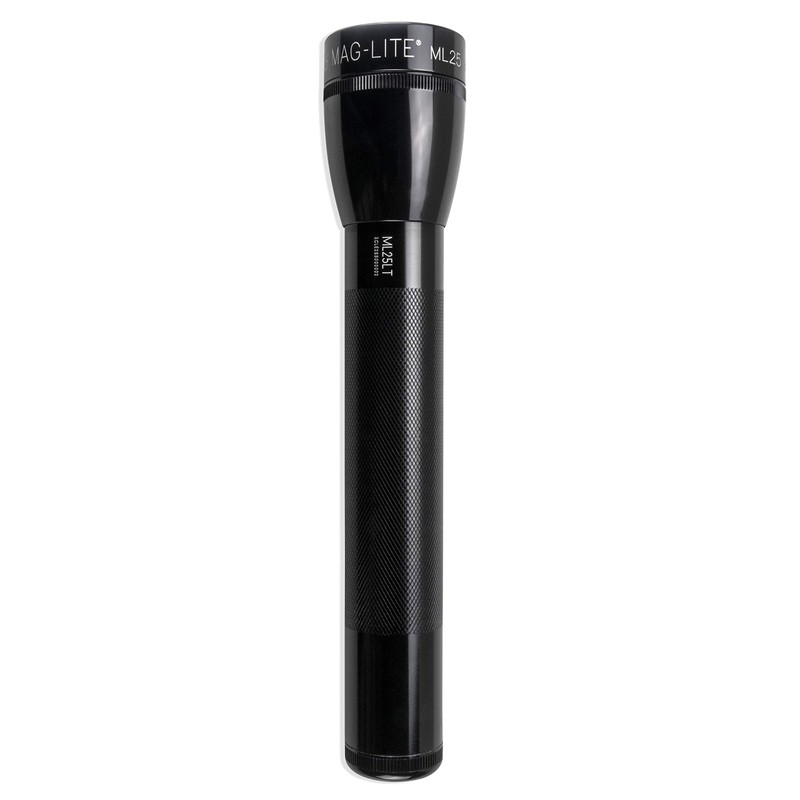 Maglite ML25LT LED 3-Cell C Flashlight, Black - ML25LT-S3016