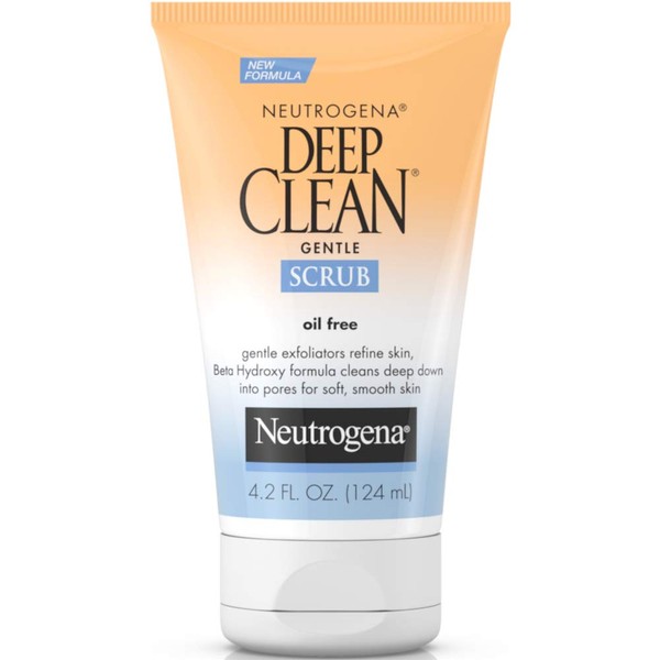 Neutrogena Neutrogena Deep Clean Gentle Facial Scrub, 4.2 oz (Pack of 2)