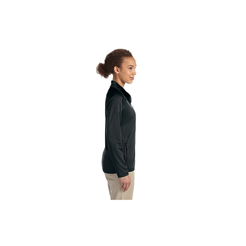 Devon & Jones Ladies' Stretch Tech-Shell® Compass Full-Zip 2XL BLACK