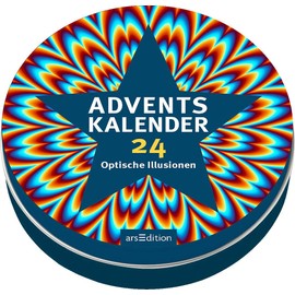 Adventskalender in der Dose. 24 optische Illusionen