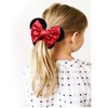 Women girl Hair Tie Rope Mouse Ears Sequin Bows Velvet