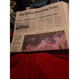 OHIO STATE 28, U. TEXAS 14 COTTON BOWL Dallas Morning News JANUARY 11TH EDITION