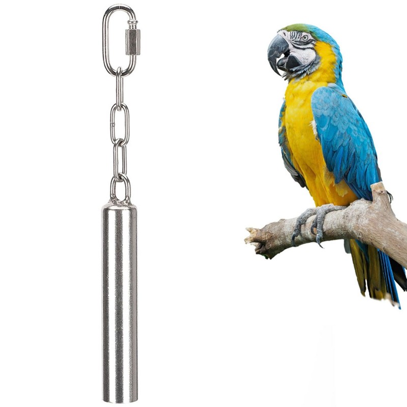 Squirrel Bells Stainless Steel Bells Toys for Birds Large Parrot