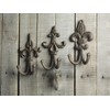 Comfify Set of 3 - Cast Iron Fleur De Lis