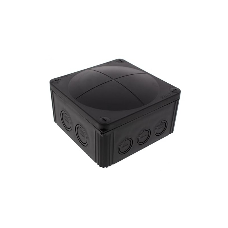 Wiska Combi 1010/5/S IP66/67 Weatherproof Junction Box Black