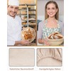 UYRVAPE 4 x Linen Cloth Bread Baking Baker's Linen Dough