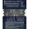 Bandelettes Sexy Anti-Chafing, Elastic Thigh Bands, Prevent Friction - Black