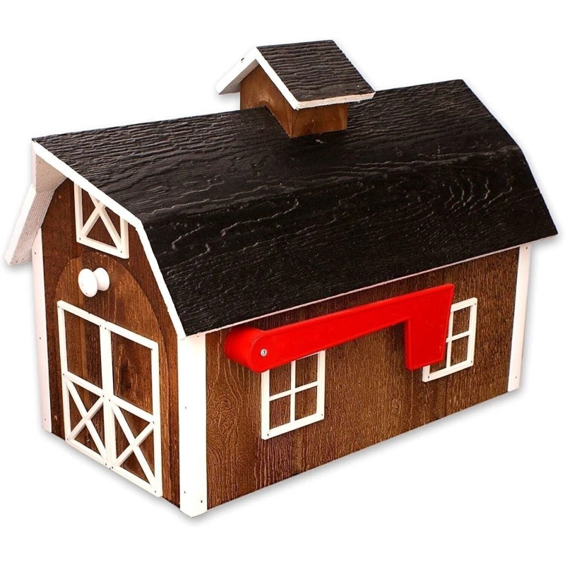 AmishToyBox.com AmishToyBox.co - Forest Green with White Trim