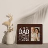 DIMSEOIUS Father Gifts Picture Frame, Funny Dad Gift from Son